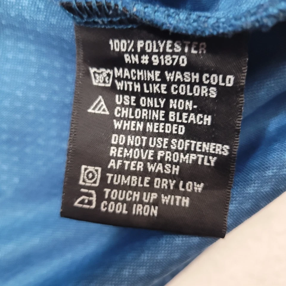 Camisa Polo Pebble Beach XL Para Hombre Azul Seco-Lujo Golf Cuello con Bandas Foto 4 de 4