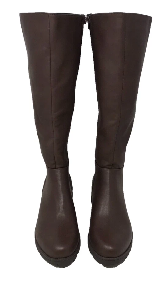 Sonoma Mujer Daiquiri Cremallera Hasta la Rodilla Moda Botas Marrón Talla:6 90iJ Foto 2 de 4