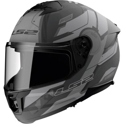 Neu: Motorradhelm LS2 - Integral FF808 STREAM II - Shadow M Titanium Grey XL