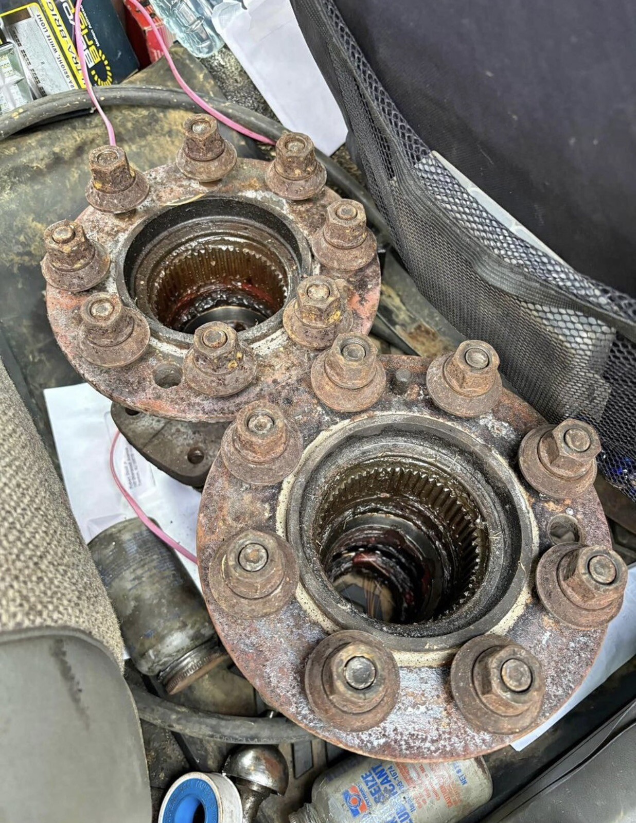 ford front dana 60 dually wheel hub 4x4 eBay