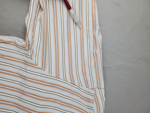 Eden Park Shirt Mens Extra Large Striped Button Up Cotton Long Sleeve Pockets - Picture 13 of 14