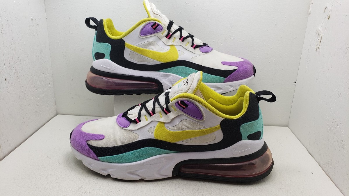 New NIKE AIR MAX 270 REACT AO4971-101 \'Geometric Abstract\' Men\'s‎ Size 11 Nike Air Max 270 React Mens Size 10.5 Shoes Sneakers  main image 2