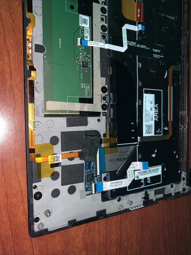 UNTESTED Dell XPS 13 9350 13.3” Palmrest Touchpad Backlit Keyboard PHF36 0PHF36 - Photo 10/12