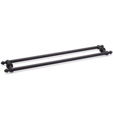 Symphony 24" Cuttable Back-to-Back Towel Bar - Oil Rubbed Bronze