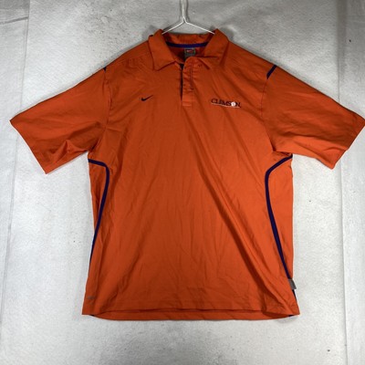 Nike Clemson Tigers Men's Orange Polo 