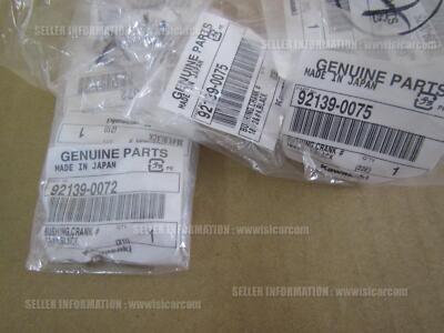 KAWASAKI ZX-6R NINJA 05-2006 CRANKSHAFT BUSHING SET BLACK 92139