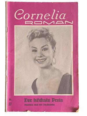 Cornelia Roman Der Hucgste Preis #37 romance magazine in German vintage