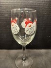 Santa Claus Wine Glass Set Eat Drink & Be Merry Set of 4 — photo 7