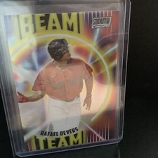 Rafael Devers Beam Team 2022 Topps Stadium Club Chrome #BT-18 Red Sox