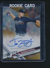 JASON HURSH 2017 TOPPS CHROME RC GOLD REFRACTOR AUTO 08/50