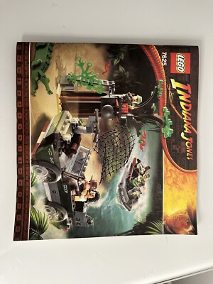 Building instructions for 7625, River Chase, LEGO  Indiana Jones  Manual only. 