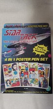 ‘93 Star Trek The Next Generation Poster Set With Pens