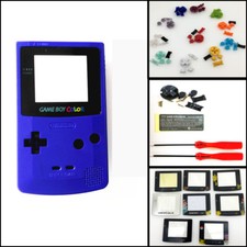 purple Housing Shell Buttons Mod for Nintendo Game Boy Color GBC