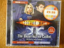 2 CD AUDIO BOOK - DOCTR WHO - The Resurrection Casket [BBC]