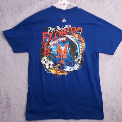 NWT New York Mets Shirt Mens Medium Spring Training Port St Lucie