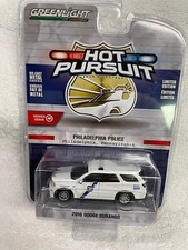 1/64 G.L. 2019 DODGE DURANGO PHILADELPHIA POLICE CRUISER/WHITE/LITE BAR/