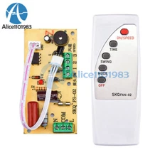 Universal Fan Modified IR Remote Control Circuit Board Controller Motherboard #F