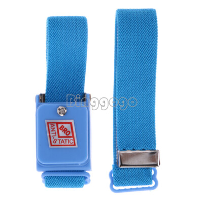 Cordless Wireless Anti-Static Wrist-Band Wrist Strap Discharge Cable