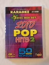 CHARTBUSTER KARAOKE 2010 The Pop Hits Vol. 2 CB5144R 50 SONGS 3 Disc Box Set