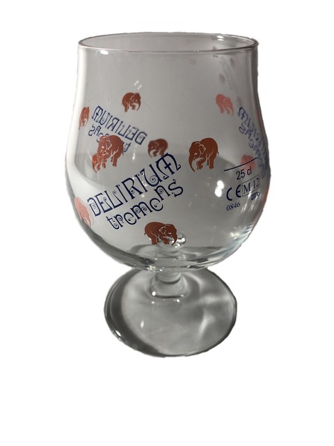 delirium glassware