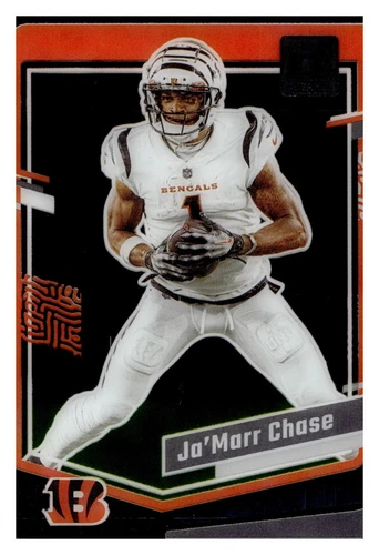 2023 Panini Clearly Donruss Ja'Marr Chase #12