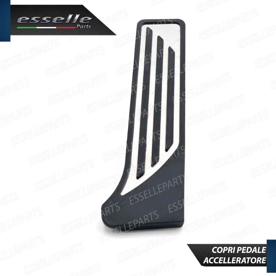 SET PEDALIERA COPRIPEDALI COPRI PEDALI PER CAMBIO AUTOMATICO ALFA ROMEO STELVIO - Immagine 3 di 4