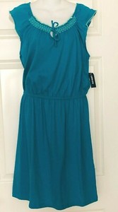 teal sundress