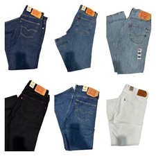 Levis 501 Original Fit Jeans Straight Leg Button Fly 100 Cotton