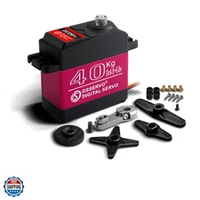 40kg RC Servo High Torque Metal Gear Standard Digital Servo 6.8V for 1/8 1/10...