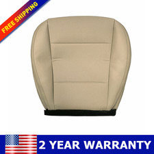 New Tan Leather Padded Driver Bottom Seat Cover For 2015-2019 Subaru Outback Us