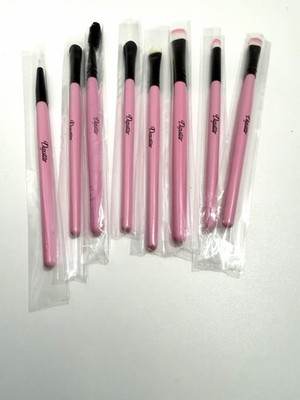 Daxstar Make-up Brush Collection Lot Of 8 Eye Shadow Eye Lash Brow Crease Lip