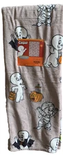 Casper the Friendly Ghost Plush Soft Blanket Throw 50x70” Halloween Costumes NEW
