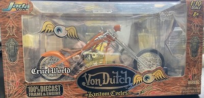 Von Dutch Cruel World Custom Bike Motorcycle Cycles 1/10 scale | eBay
