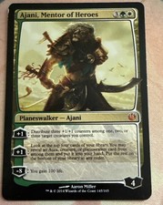 Magic: The Gathering Theros Block Journey Into Nyx Ajani, Mentor Of Heroes