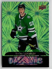 Thomas Harley - 2020-21 Upper Deck Dazzlers Green #DZ-66 Dallas Stars