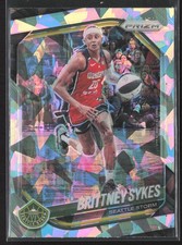 2025 Panini Prizm WNBA Brittney Sykes #121 Cracked Ice Seattle Storm