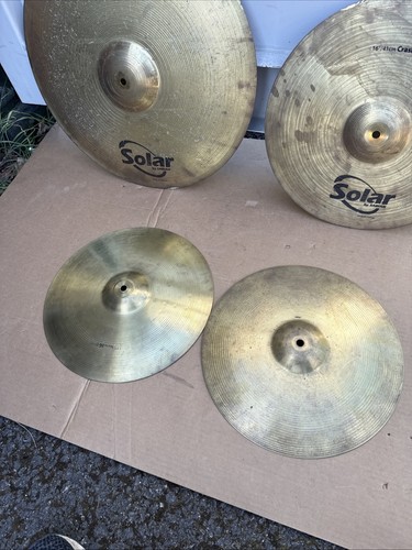 Sabian Solarny zestaw talerzy 20" Ride, 16" Crash 14" Hi Hats Hat. Darmowa przesyłka - Zdjęcie 6 z 19