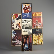 Cassette Tape Collection with Case