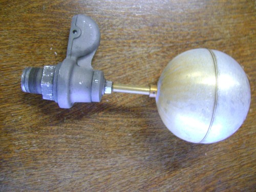 Used Commercial Single 1 1/2" Pulley Truck Flagpole Haylard Flag Pole & Ball Top