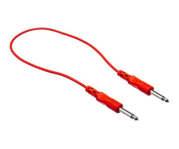 Cable de conexión macho Hosa CPP-890 1/4 pulgadas TS paquete de 8 - 3 pies (varios colores) Foto 3 de 4