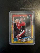 2023-24 Panini Donruss - Rated Rookie Scoot Henderson #250 Choice Black Gold /8
