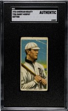 1909-11 T206 - Danny Murphy - American Beauty Batting - SGC A