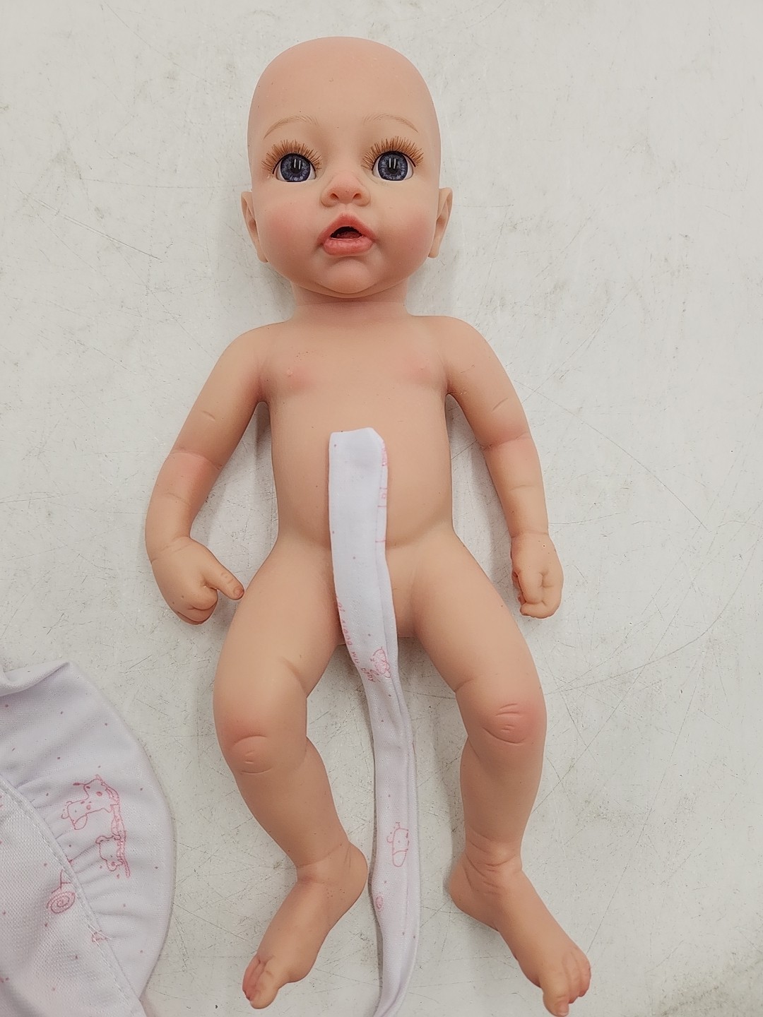 NEW Reborn Baby Doll 13" Realistic Silicone Quiet Baby Littl
