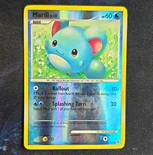 Pokemon Marill 88/130 Diamond and Pearl Reverse Holo Common Basic 60 HP Eng 2007 on eBay