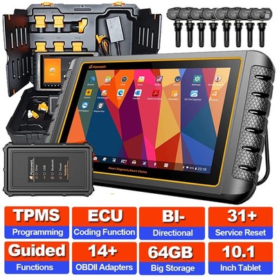 Foxwell GT75 TS Car Bluetooth OBD2 Scanner Bidirectional TPMS ECU Coding Tool