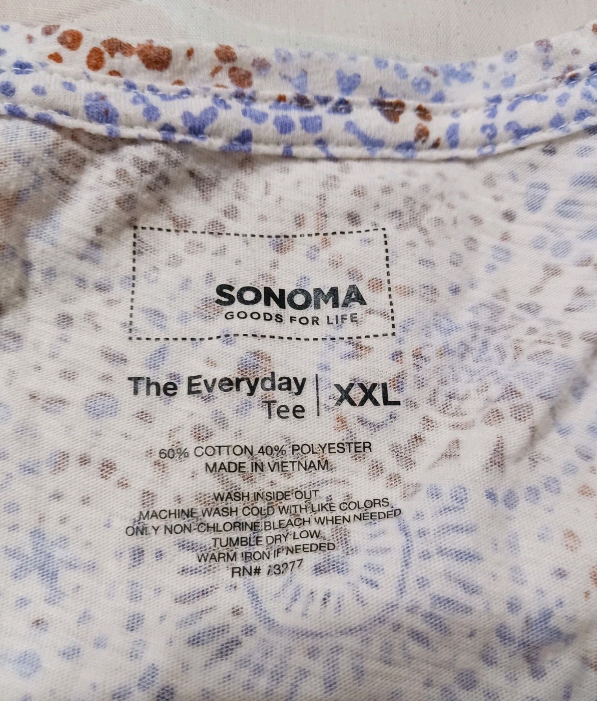 LOT OF THREE*SONOMA*Tops*Size XXL*See Pictures For Details.