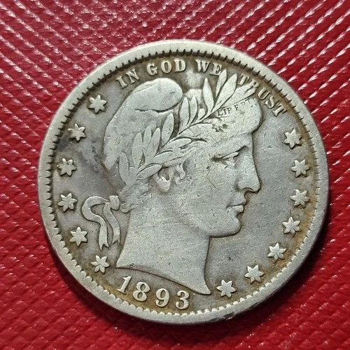 1893-O Barber Quarter