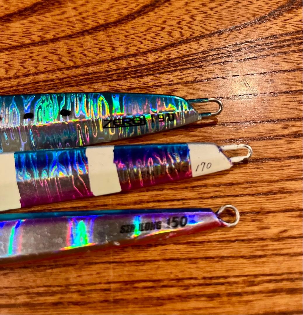 Fishing Lure Good condition special price metal jig set CB ONE blue metal jig - Image 2