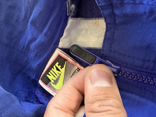 Vintage 90s Nike Challenge Court Tennis Jacket Andre Agassi Windbreaker Size M - 第 8/24 張圖片