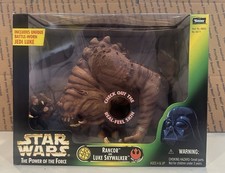 Star Wars 1998 Power of the Force Rancor & Luke Skywalker